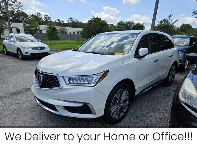 Used 2017 Acura MDX Technology Package with VIN 5FRYD4H55HB042240 for sale in Jacksonville, FL
